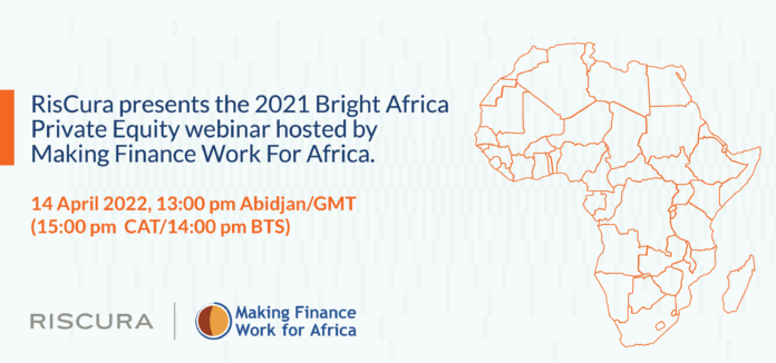RisCura and MFW4A to host webinar covering the Bright Africa Report on African PE landscape