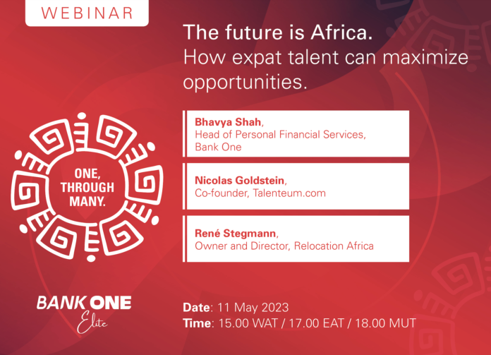 Bank One webinar on expat talent maximising opportunities in Africa